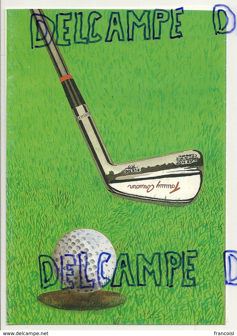 Terrain De Golf; Club Et Balle Edizioni Torchio Stampa - Golf