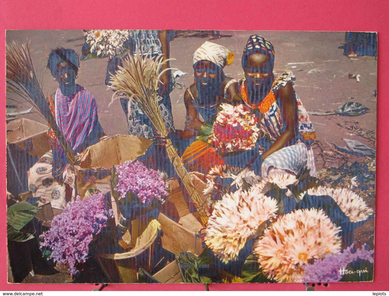 Afrique En Couleurs - Marchandes De Fleurs - 2 Scans - Non Classés