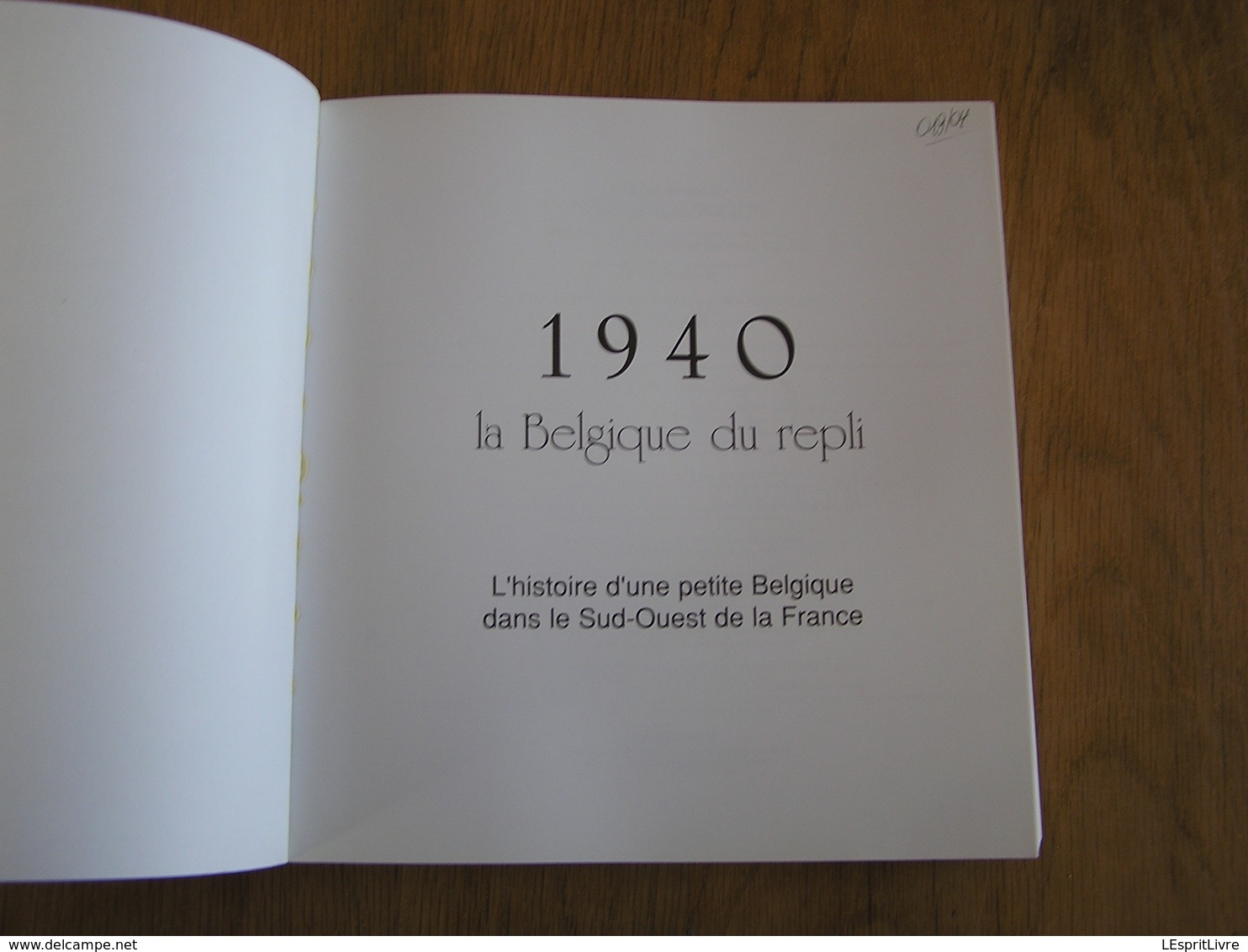 1940 LA BELGIQUE DU REPLI Guerre 40 45 Exode Population Hainaut Charleroi CRAB Mautauban Tarn Et Garonne Toulouse - Guerre 1939-45