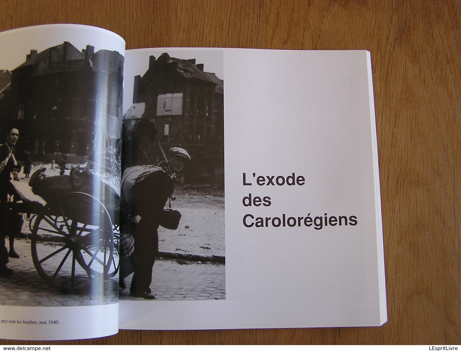 1940 LA BELGIQUE DU REPLI Guerre 40 45 Exode Population Hainaut Charleroi CRAB Mautauban Tarn et Garonne Toulouse