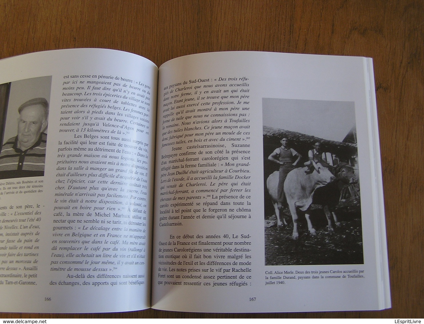 1940 LA BELGIQUE DU REPLI Guerre 40 45 Exode Population Hainaut Charleroi CRAB Mautauban Tarn et Garonne Toulouse