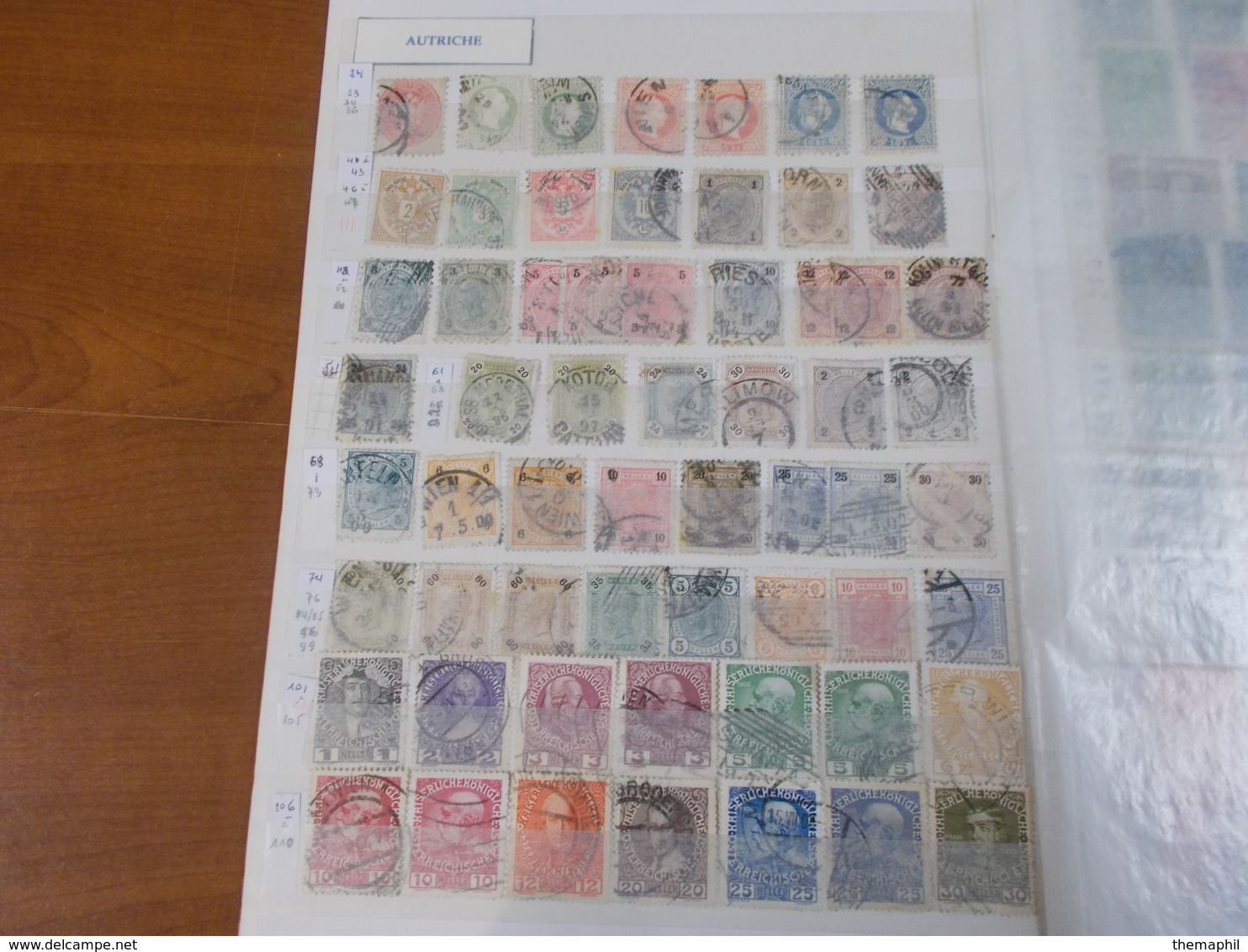 Lot N° 591  EUROPE Un Classeur Pays Divers Autriche , Grece Danemark Etc  .. Neufs Ou Obl. - Collections (en Albums)