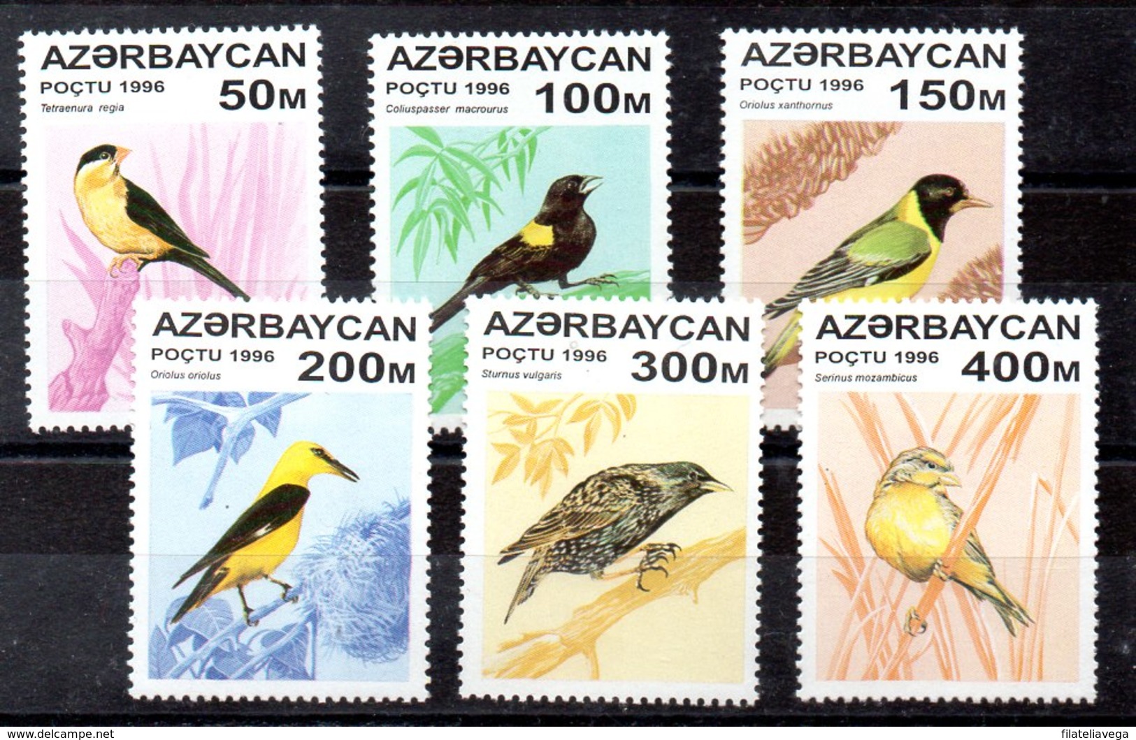 Serie De Azerbaijan N ºYvert 276/81 ** AVES (BIRDS) - Azerbaiján