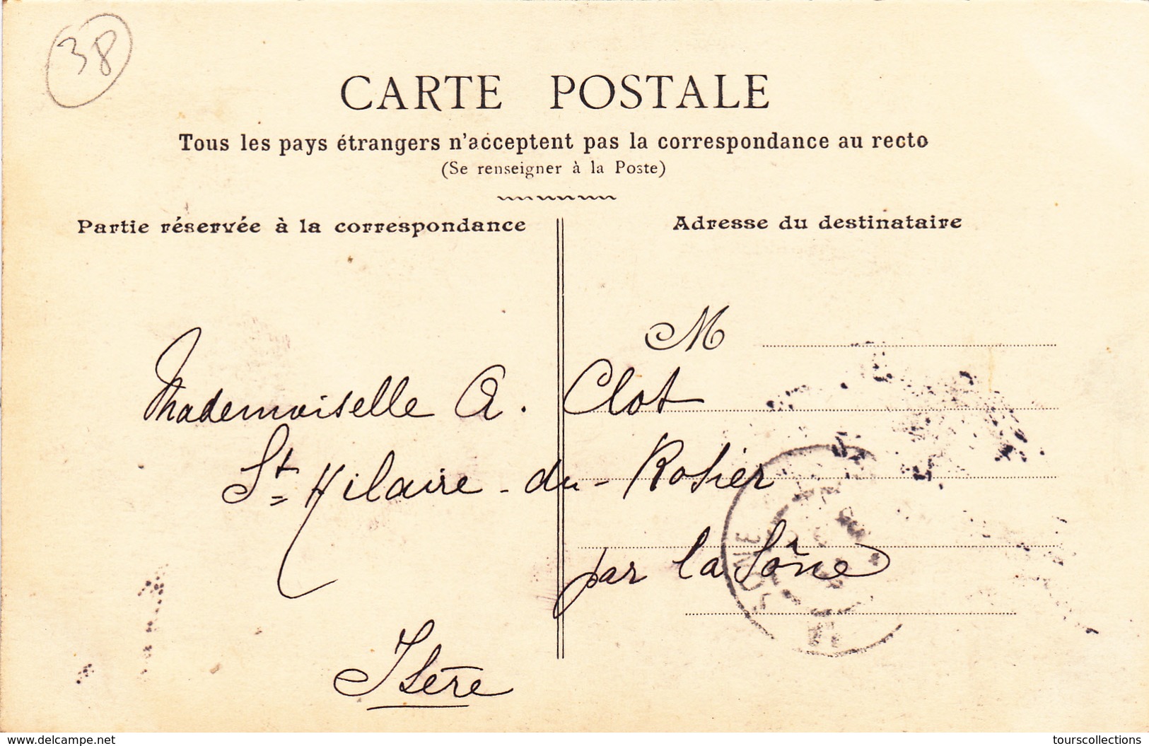 CPA 38 @ GONCELIN - La Scierie En 1905 - Altri & Non Classificati