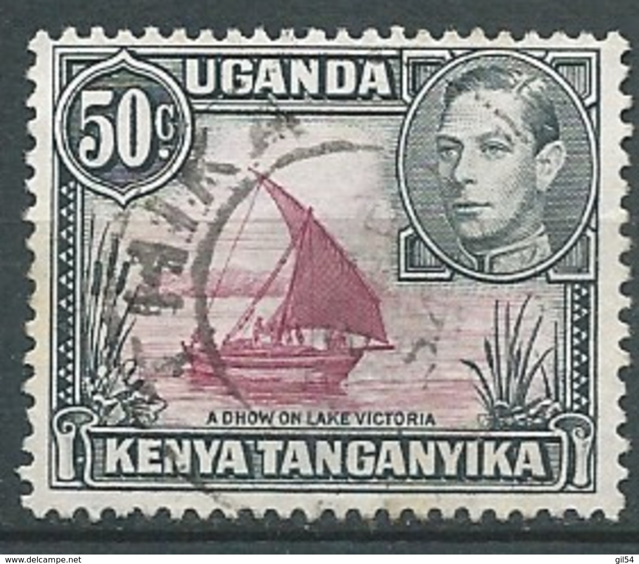 Kenya Ouganda Tanganyika   - Yvert N°   56  Oblitéré  -   Bce 17121 - Kenya, Uganda & Tanganyika