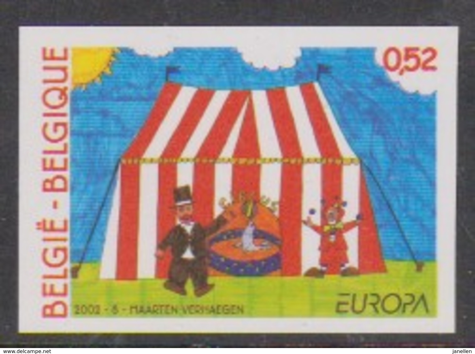 3071 - Het Circus - Le Cirque - Ongetand Met Nr - Non Dentelé Avec N° - Ocb = 50,00 Euro - Other & Unclassified