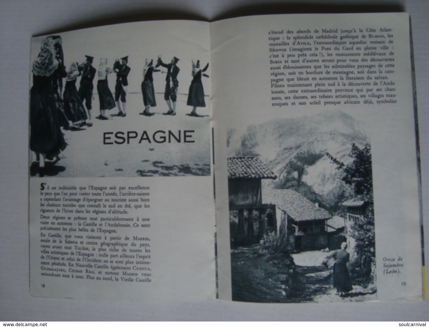 SABENA MAGAZINE. VACANCES D’ARRIÈRE-SAISON - BELGIUM, SEPTEMBRE 1961. - Riviste Di Bordo