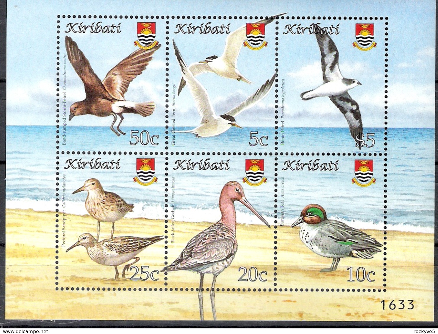 Kiribati 2008 Birds 2 X MSs MNH CV £17.00 (2 Scans) - Other & Unclassified