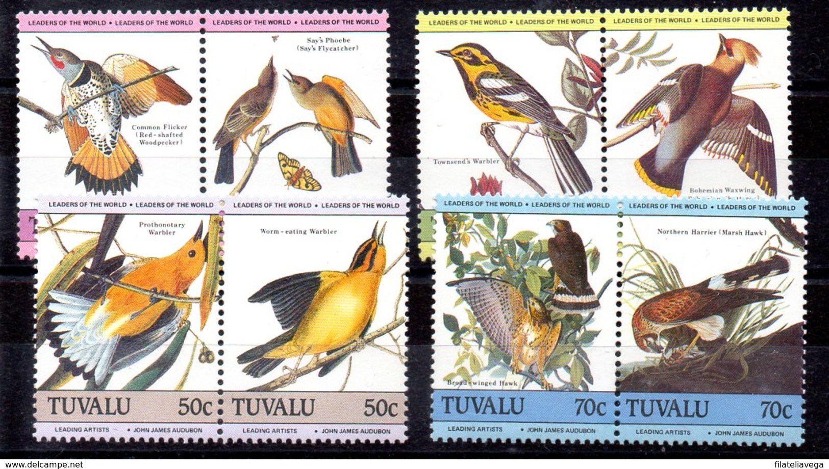 Serie De Tuvalu N ºYvert 291/98 ** PAJAROS (BIRDS) - Tuvalu