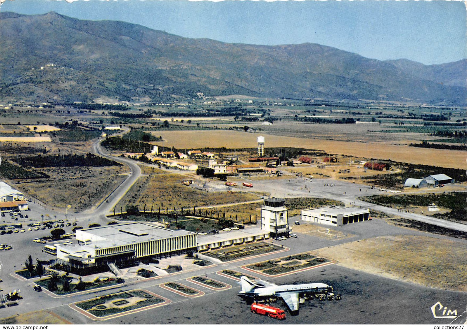 20-BASTIA-PORETTA- VUE AERIENNE DE L'AEROPORT - Bastia