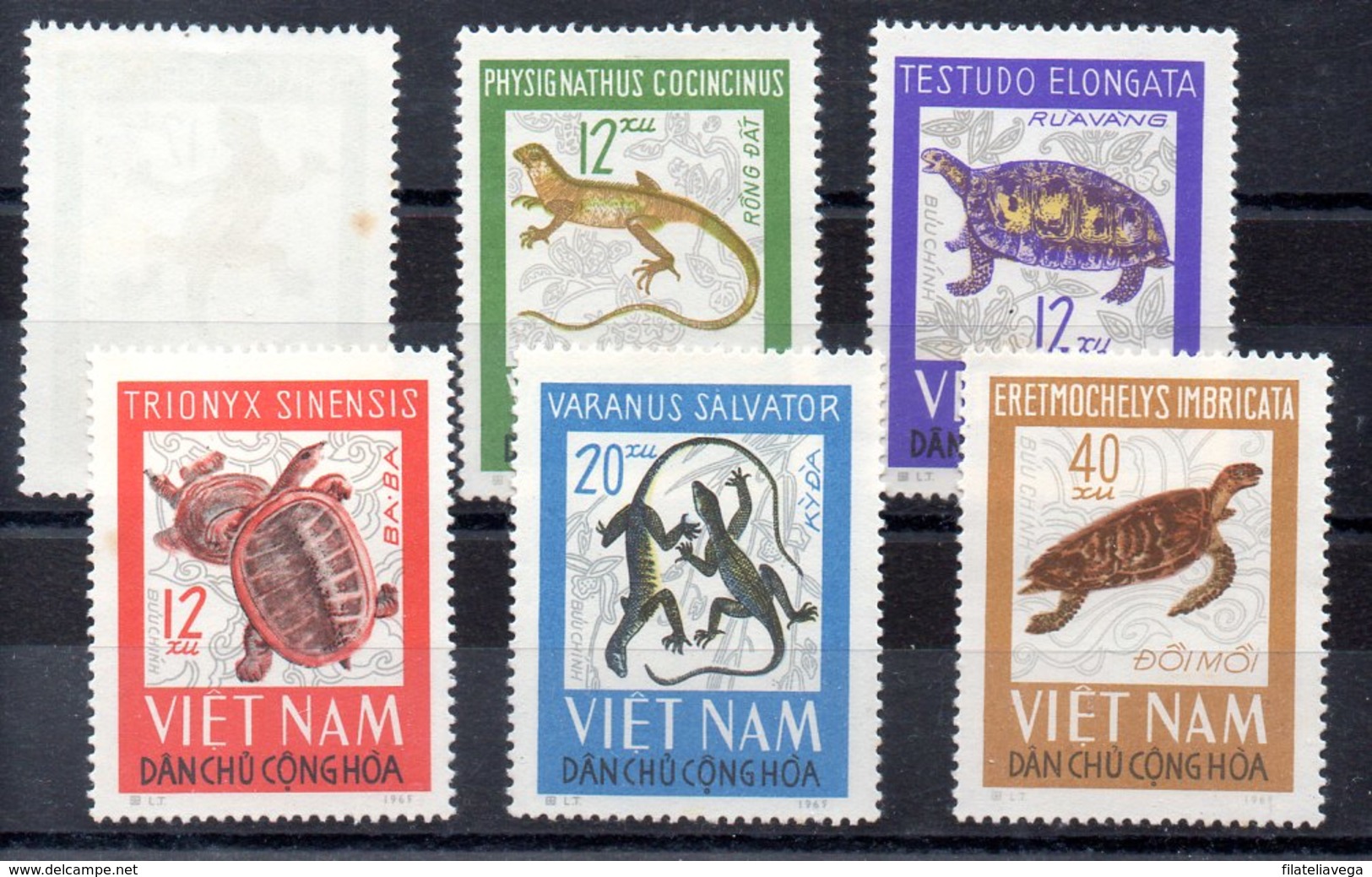 Serie De Vitnam Del Norte N ºYvert 488/93 ** (Nº 488 Punto De óxido) - Vietnam