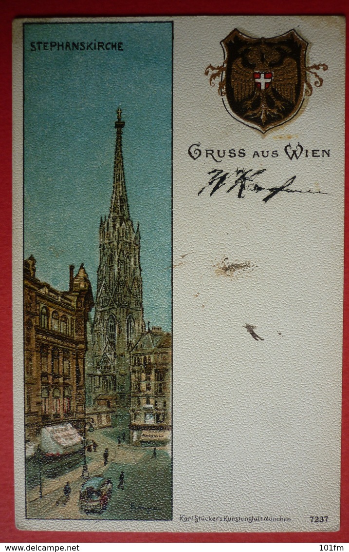 GRUSS AUS WIEN - STEPHANSKIRCHE - Kerken