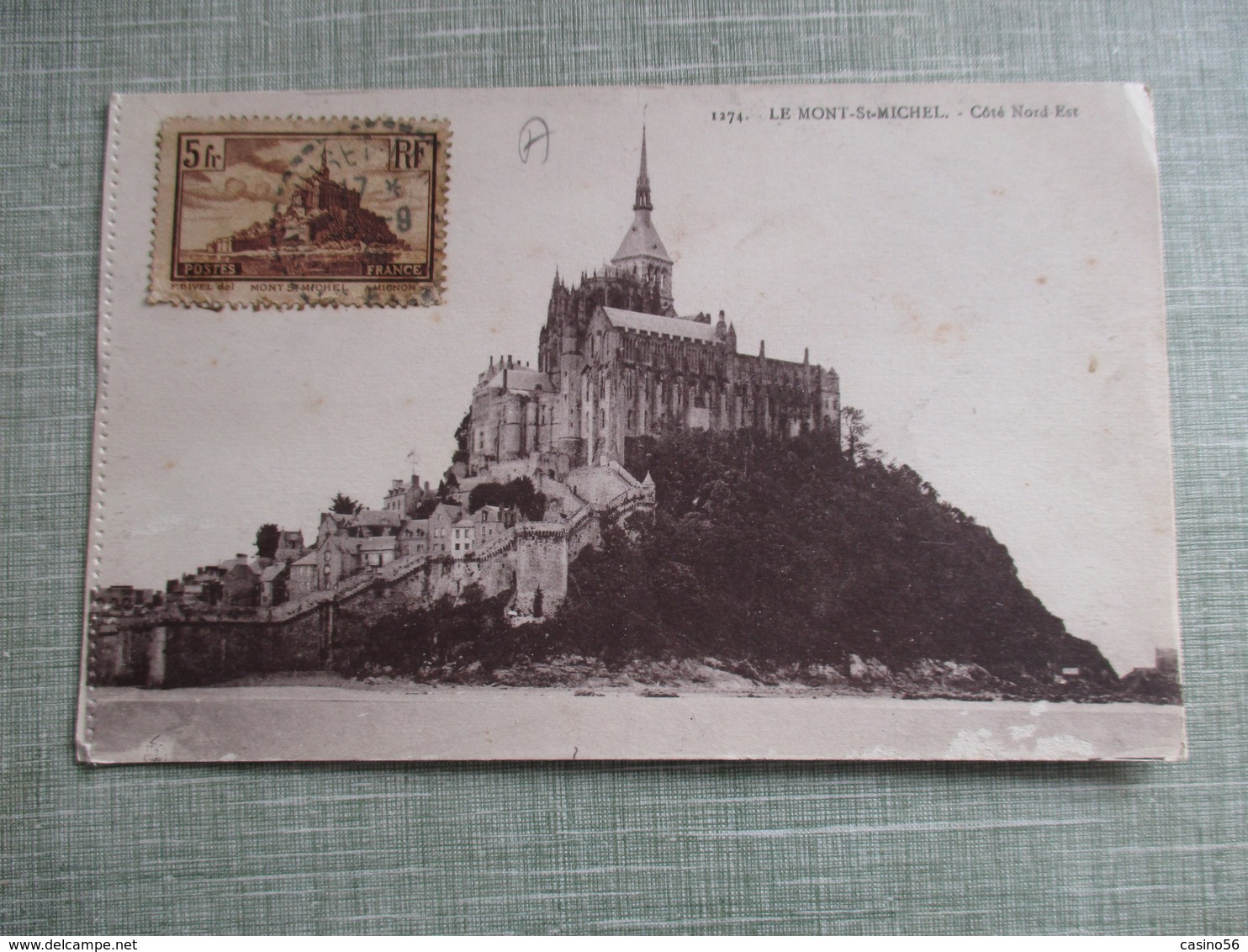 CPA CARTE MAXIMUM MONT SAINT MICHEL ST - ...-1929