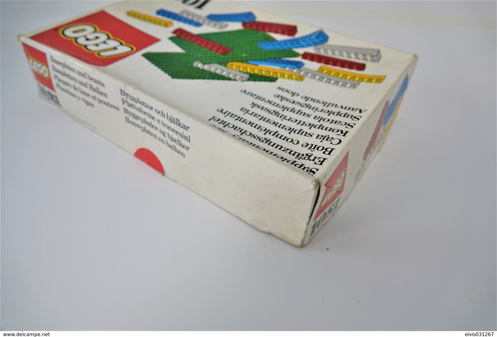 LEGO - 1081 Supplementary Box - Very Rare - Original Box - Original Lego 1976 - Vintage - Kataloge