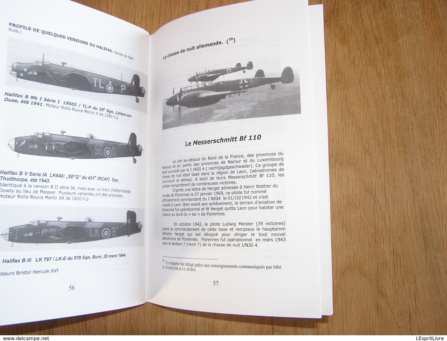 LE NA-D N'EST PAS RENTRE 14 Juillet 1943 Guerre 40 45 Crash Halifax à Hulsonniaux Mesnil St Blaise Aviation Bombardier