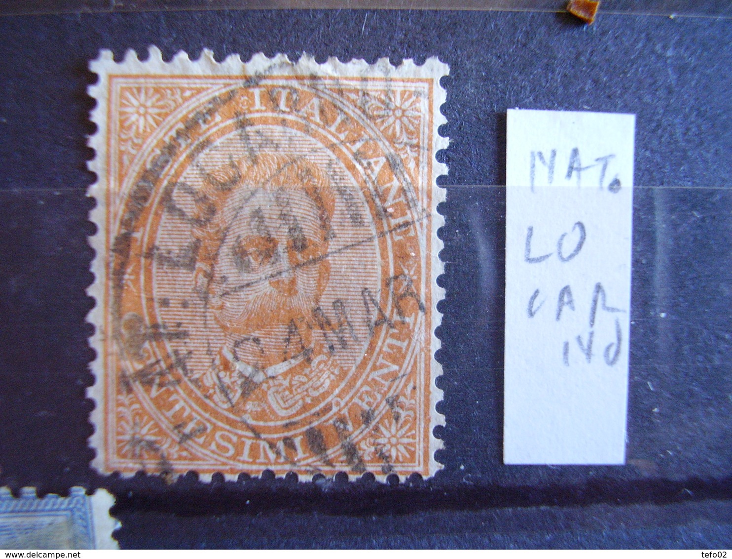 Regno Umberto I 1879/84 Collezione cpl usata con specializzazione di  PO e Servizi. Descrizione. 13 foto