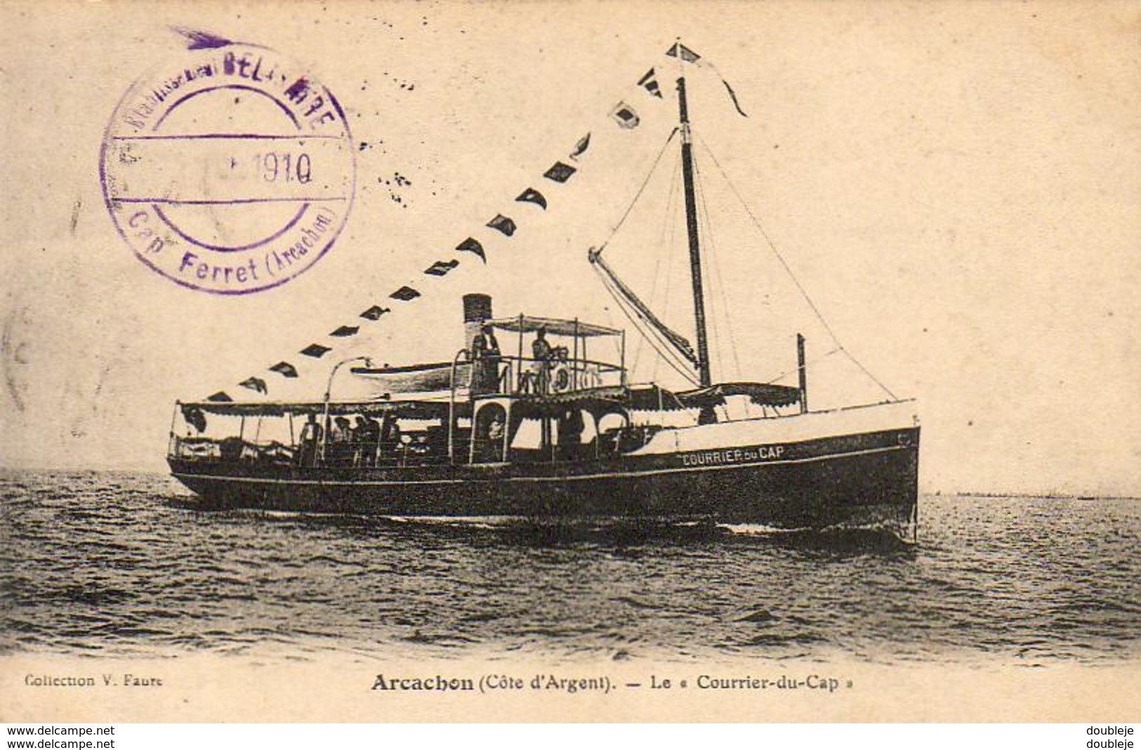 D33  ARCACHON  Le Courrier Du Cap   ..... - Arcachon