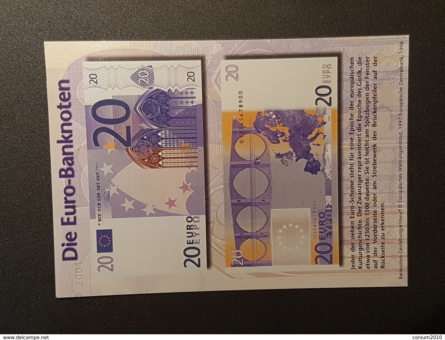 Euro-Banknote 20 € (gelaufen 2000); H24 - Banken