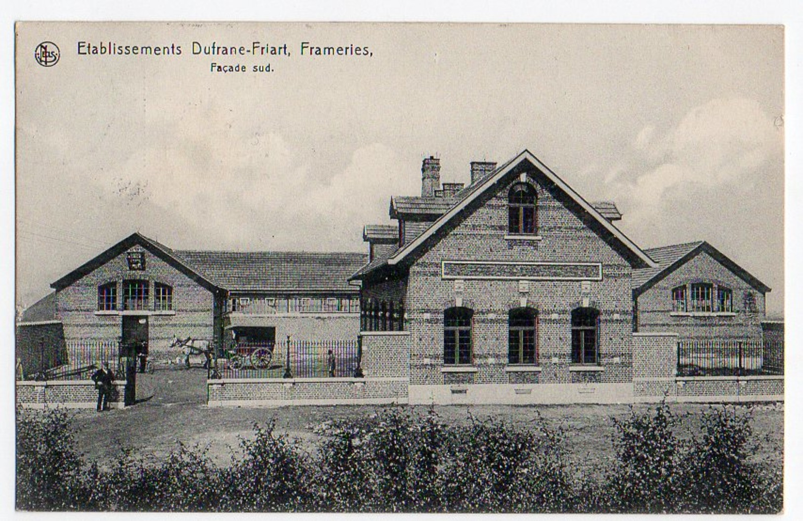 Frameries Dufrane Friart Etablissement Typo Lithographiques - Frameries