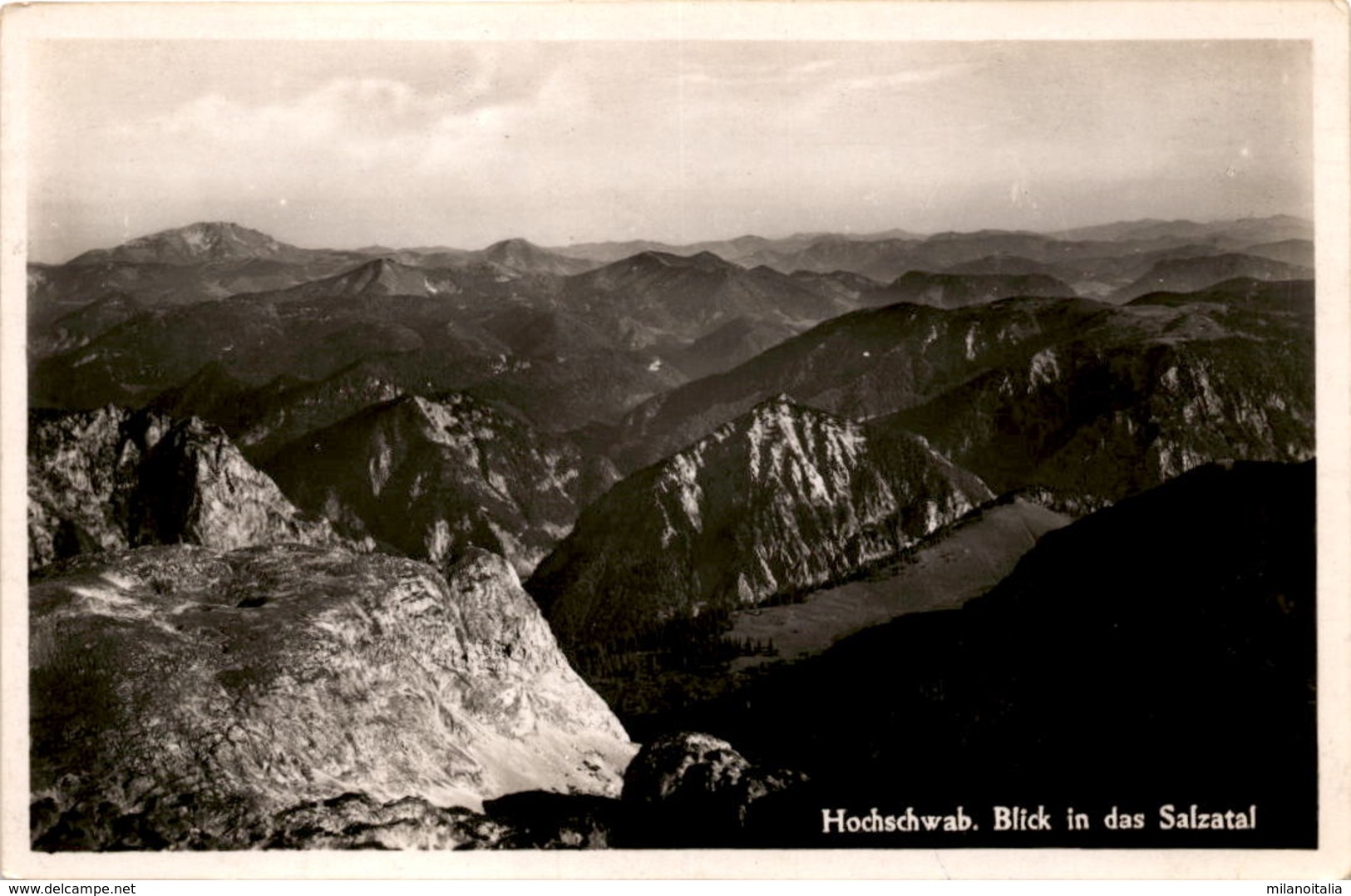 Hochschwab - Blick In Das Salzatal (835/114) * 1940 - Thörl Bei Aflenz