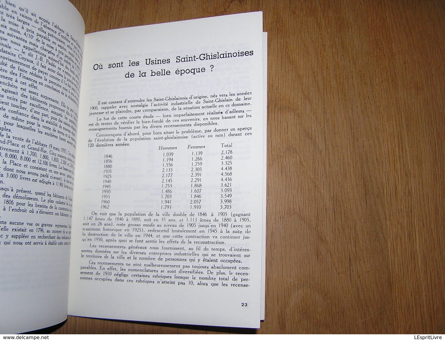 MIETTES D'HISTOIRE DE SAINT GHISLAIN N° 1 Régionalisme Mons Hainaut Fortifications Abbaye Capitulation 1746 Usines