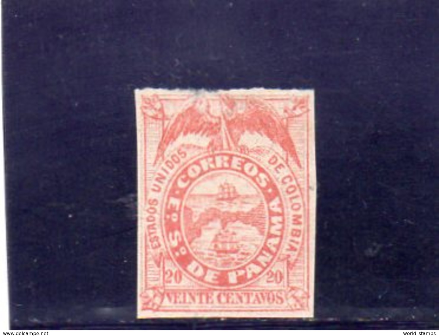 PANAMA 1878 SANS GOMME DEFECTEUX - Panama