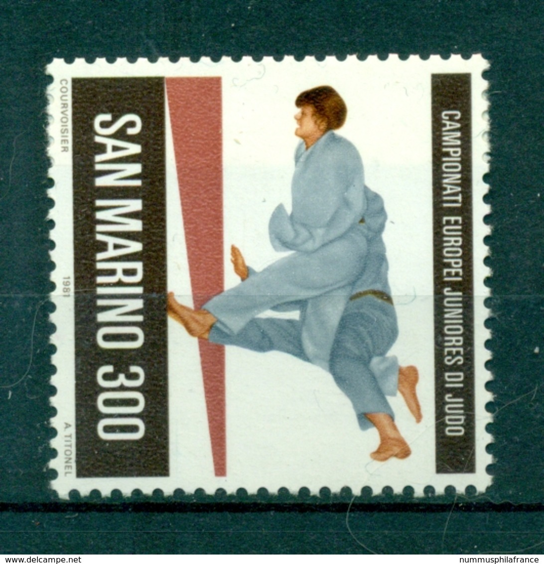 SAINT-MARIN 1981 - Mi. N. 1240 "Campionati Juniores Di Judo" - Nuevos