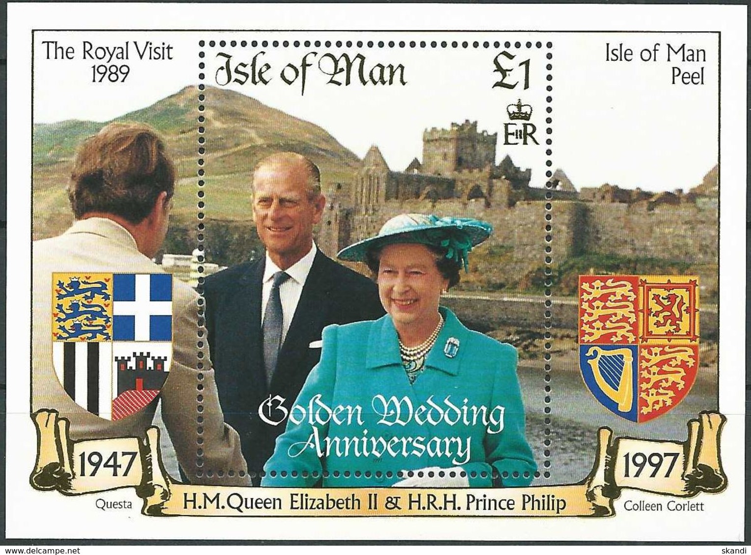 ISLE OF MAN 1997 Mi-Nr. Block 31 ** MNH - Man (Insel)