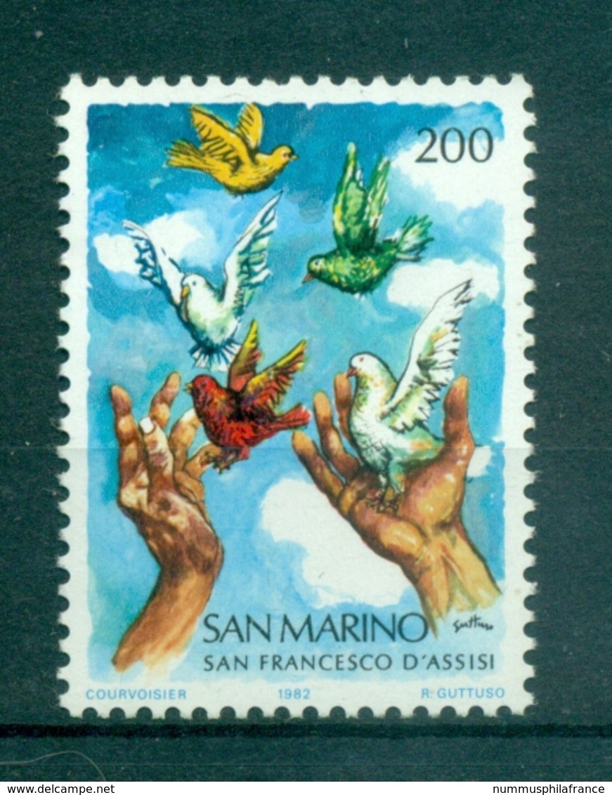 SAINT-MARIN 1982 - Mi. N. 1263 "S. Francesco D'Assisi" - Neufs