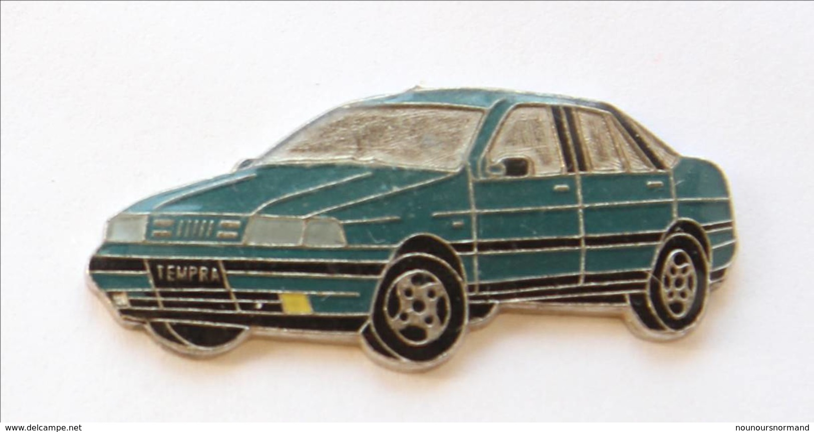 Pin's FIAT TEMPRA Bleu Vert - I229 - Fiat