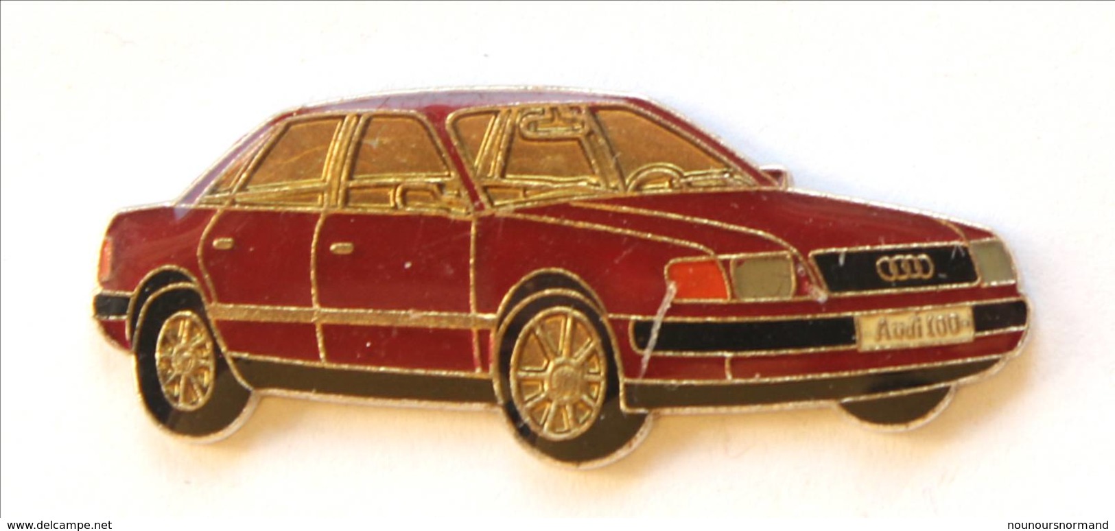 Pin's AUDI 100 Bordeaux - I231 - Audi