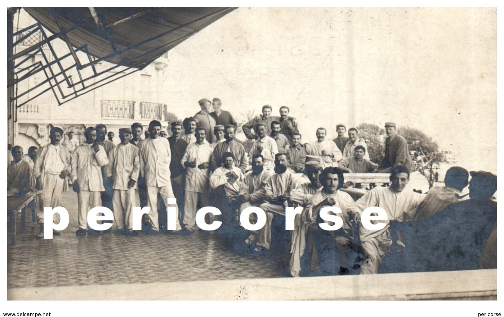 06  Nice   Hôtel  Transformé En Hôpital Temporaire  (carte Photo 1916) - Santé, Hôpitaux