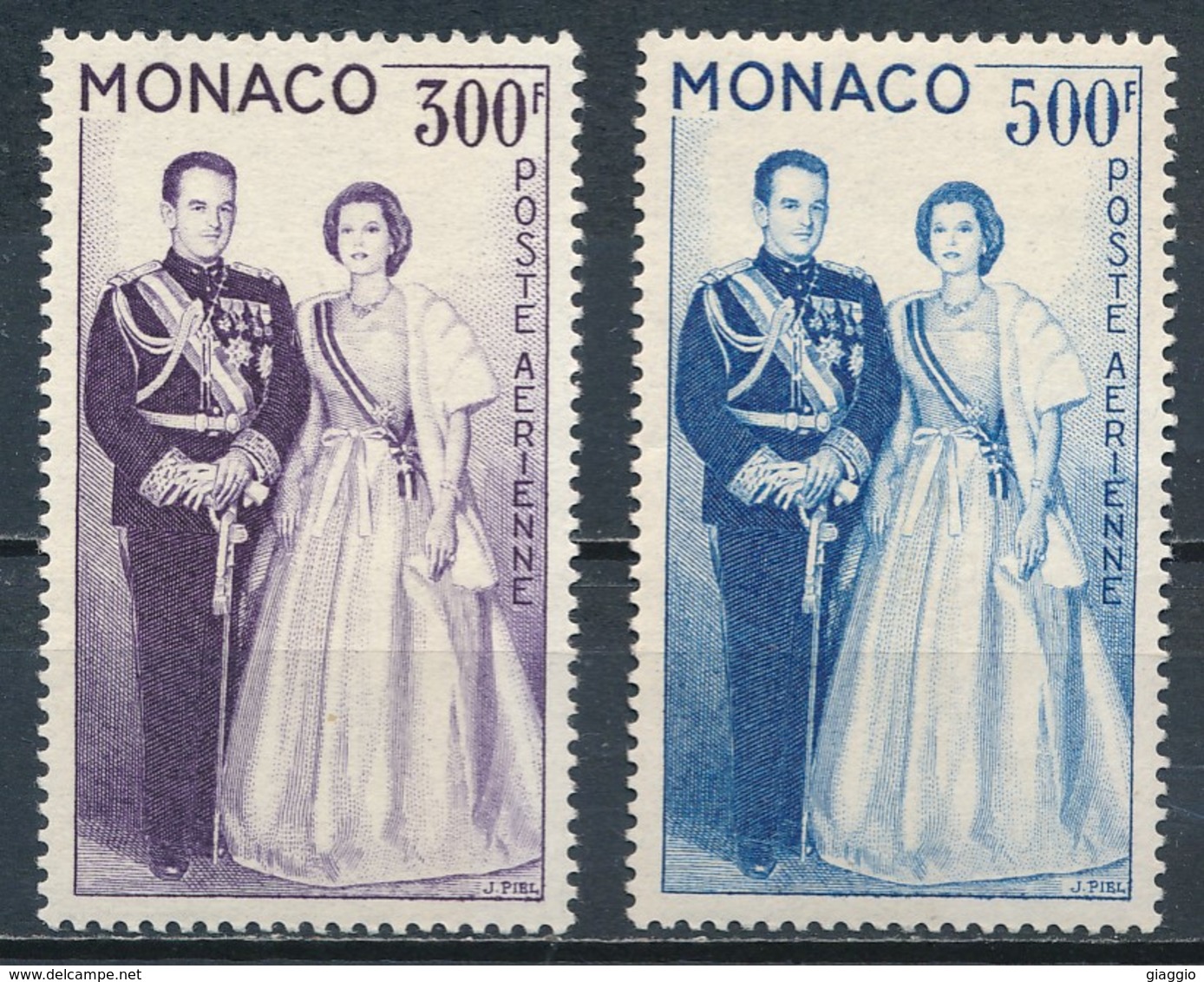 °°° MONACO - Y&T N°71/72 PA - 1959 MNH °°° - Nuovi