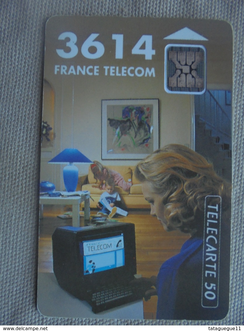 Télécarte 50 Unités 3614 France Télécom 09/92 - Opérateurs Télécom