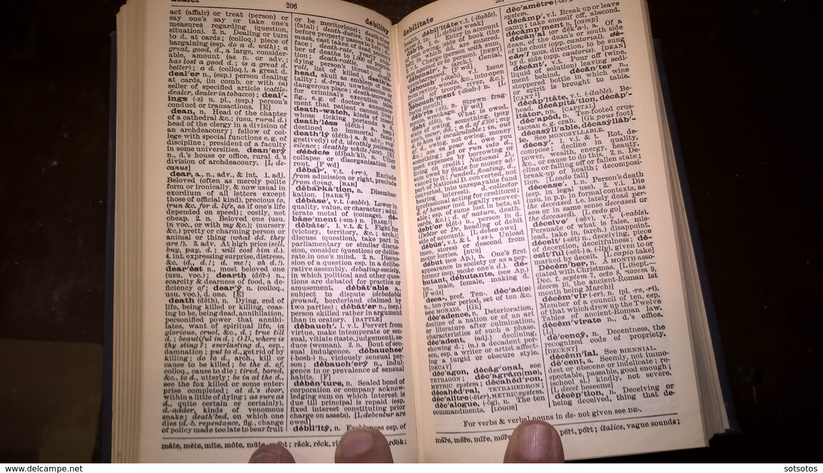 The POCKET OXFORD DICTIONARY Of Current English: FOWLER,  Clarenton Press -Oxford (1965)  - 1052 Pages - In Very Good Co - Dizionari, Thesaurus