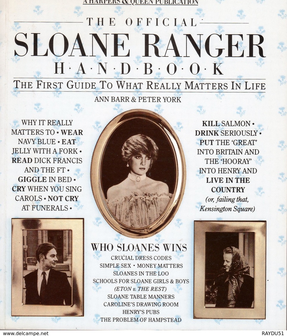 ANGLAIS - SLOANE RANGER - THE OFFICIAL SLOANE RANGER HANDBOOK - Cultural