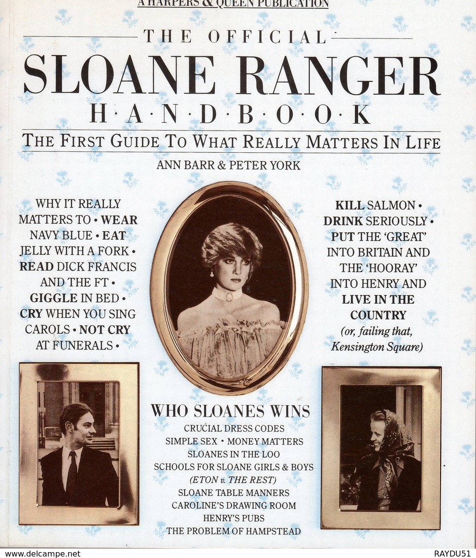 ANGLAIS - SLOANE RANGER - THE OFFICIAL SLOANE RANGER HANDBOOK - Cultura