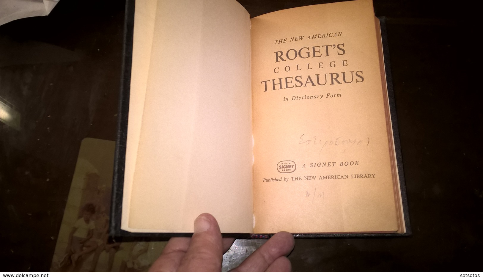 ROGET'S COLLEGE THESAURUS, In Dictionary Form - New York (1961)  - 416 Pages - In Very Good Condition - Dizionari, Thesaurus