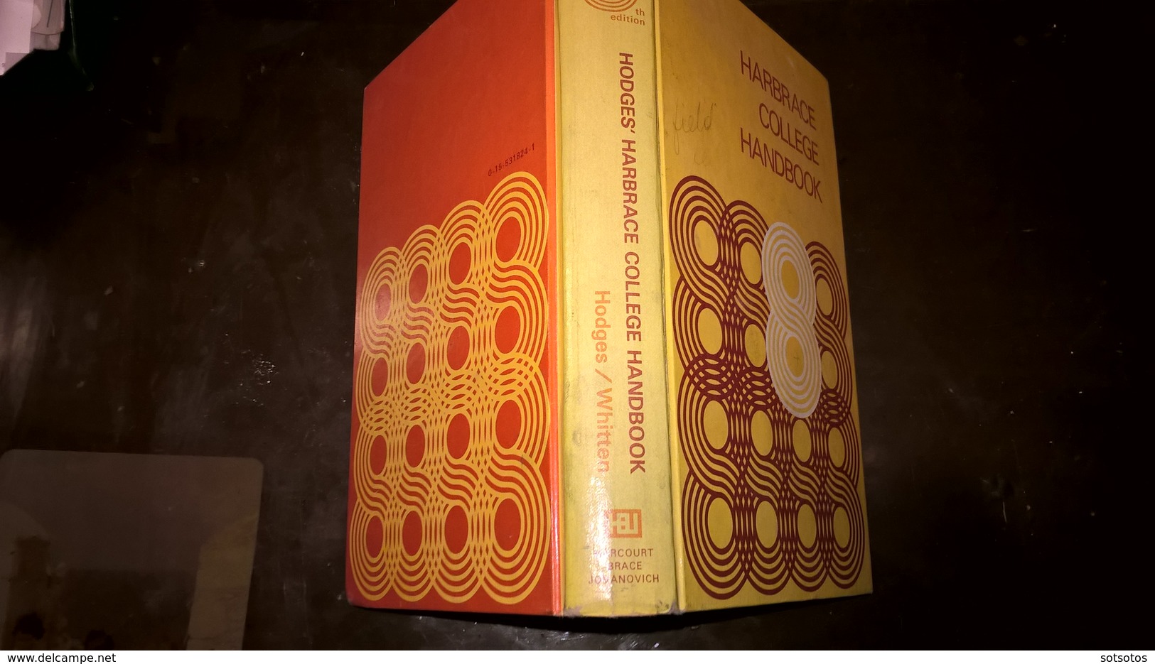 HARBRAGE COLLEGE HANDBOOK, USA (19771)  - 480 Pages - In Very Good Condition - Dizionari, Thesaurus