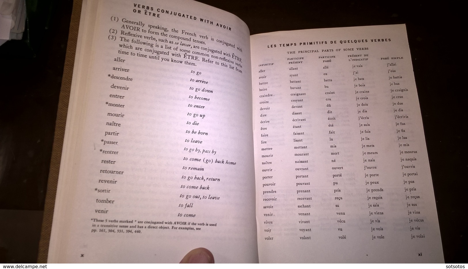 DICTIONARY Of 501 FRENCH VERBS. Fully Conjugated In All The Tenses: By Chr. KENDRIS - New York (1970) - 528 Pages - Dictionaries, Thesauri