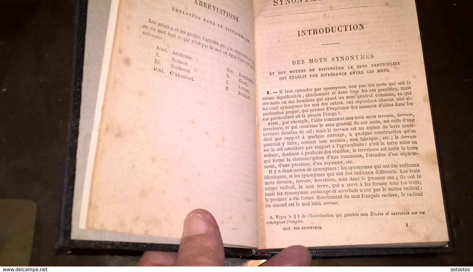 NOUVEAU DICTIONNAIRE DES SYNONYMES FRANCAIS Par A.-L. SARDOU - Paris LIBRAIRIE DELGRAVE 1887 Avec 580 Pgs, En Très Bon é - Wörterbücher