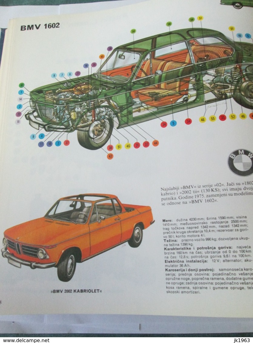 AA BOOK OF THE CAR, KNJIGA O AUTU, Ljubljana 1980