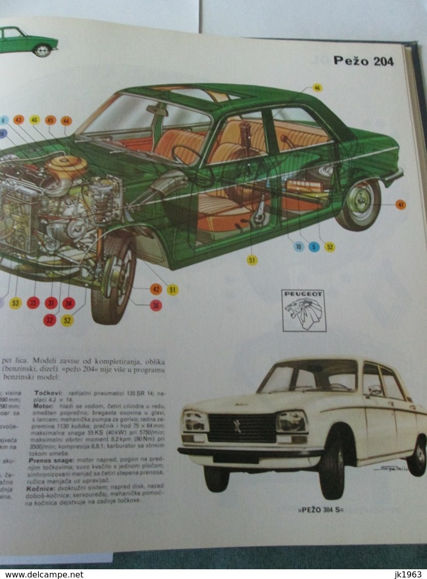 AA BOOK OF THE CAR, KNJIGA O AUTU, Ljubljana 1980