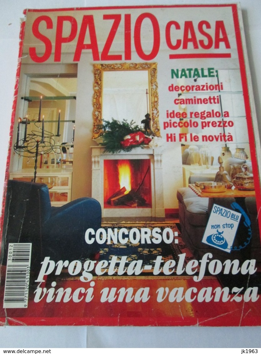 SPAZIO CASA, XII 1993, ITALIAN MAGAZIN FOR DESIGN OF THE HOUSE - Maison, Jardin, Cuisine