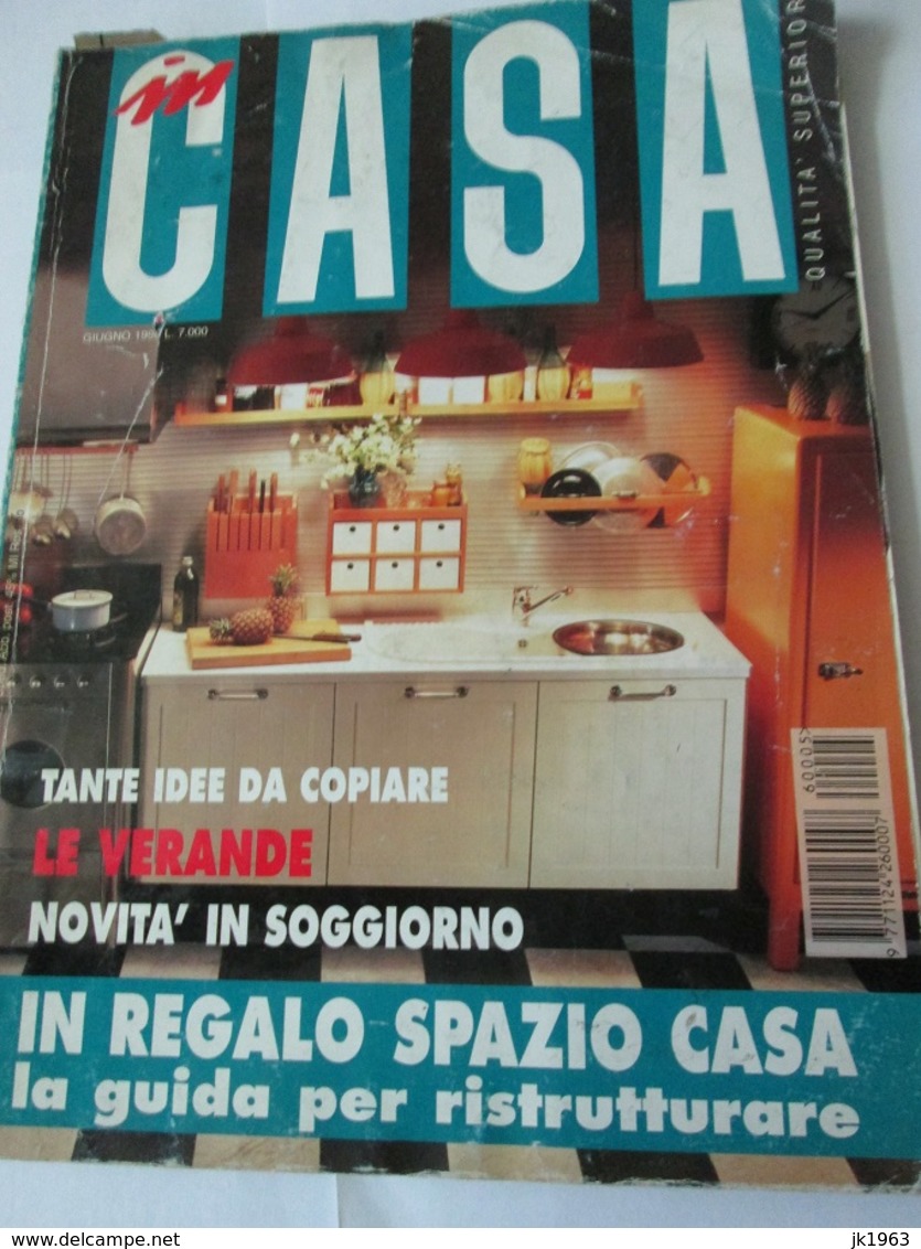 IN CASA, VI 1996, ITALIAN MAGAZIN FOR DESIGN OF THE HOUSE - Maison, Jardin, Cuisine