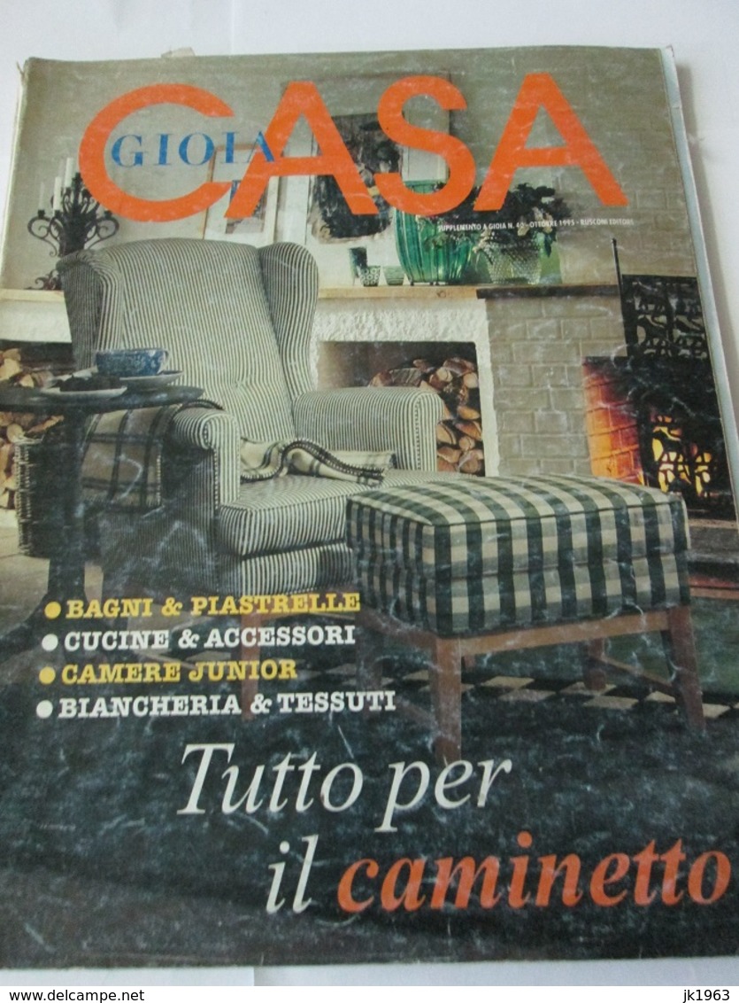 GIOLA  CASA, X 1995, ITALIAN MAGAZIN FOR DESIGN OF THE HOUSE - Casa, Giardino, Cucina