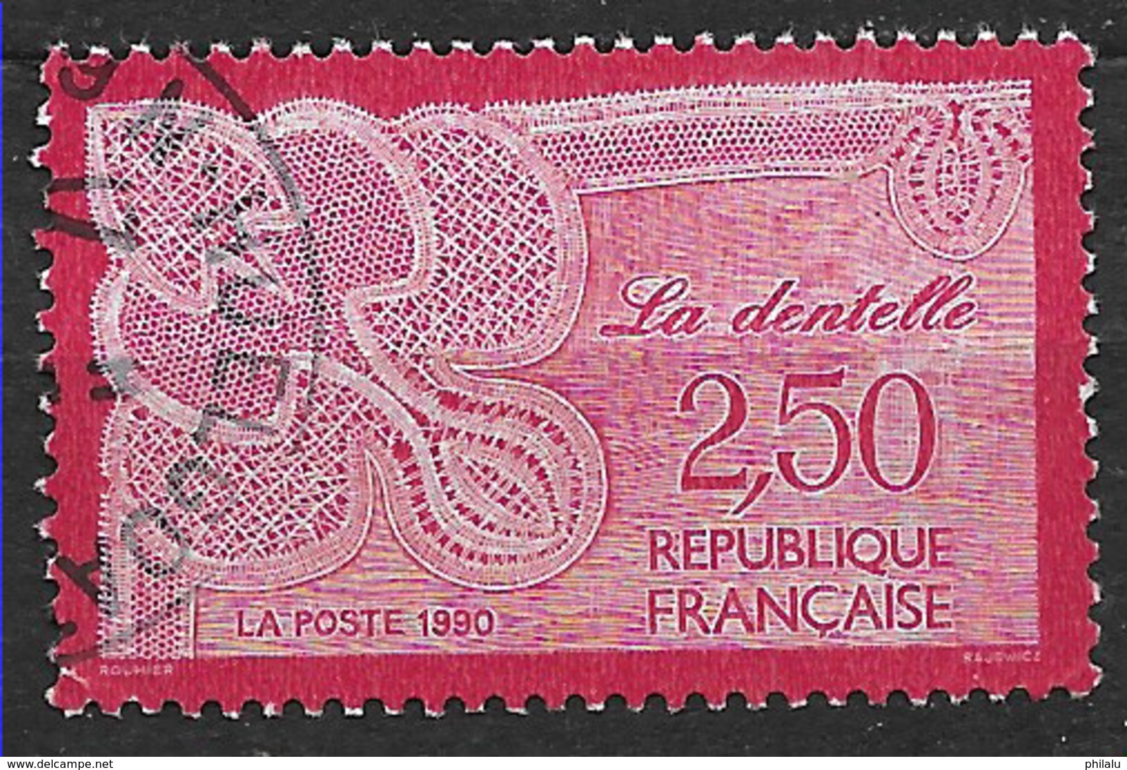 FRANCE 2631 La Dentelle - Usados