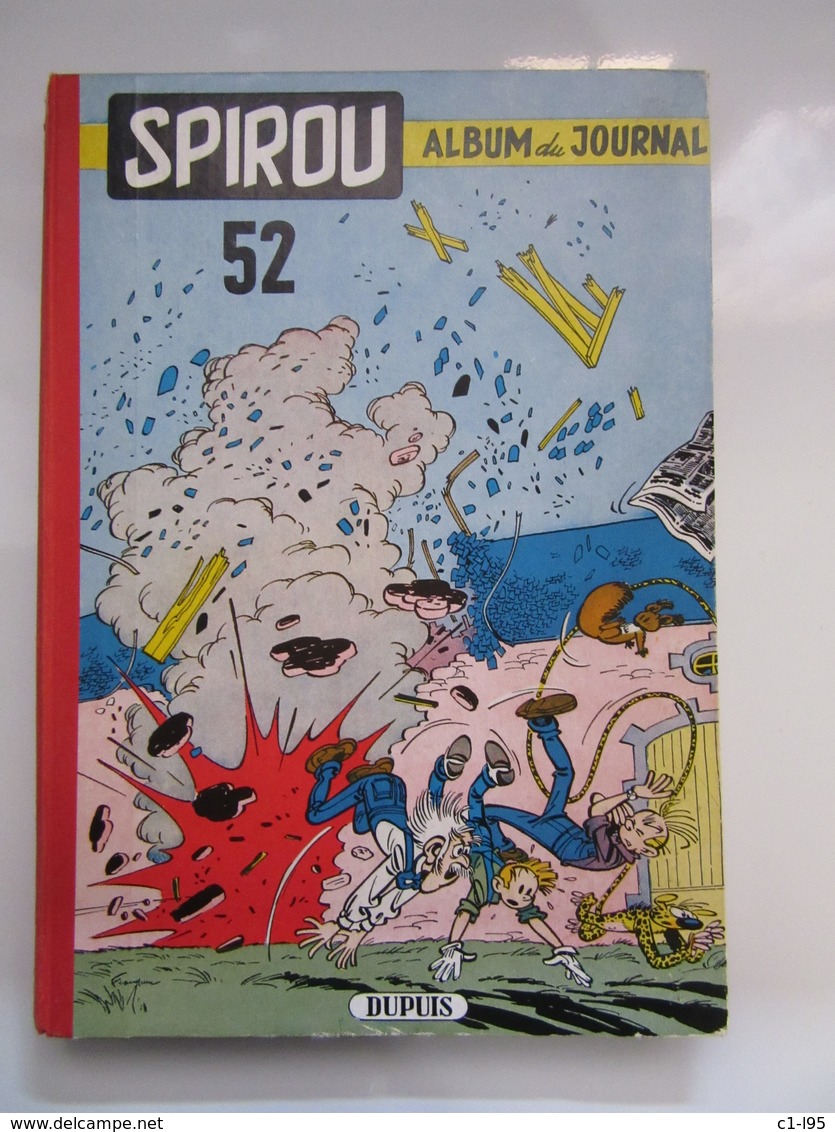 SPIROU Album Du Journal N°52  Daté 06.01.1955 Prix Revu - Spirou Magazine