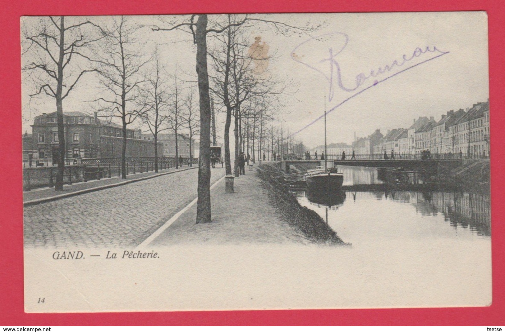 Gent / Gand - La Pêcherie ( Verso Zien ) - Gent