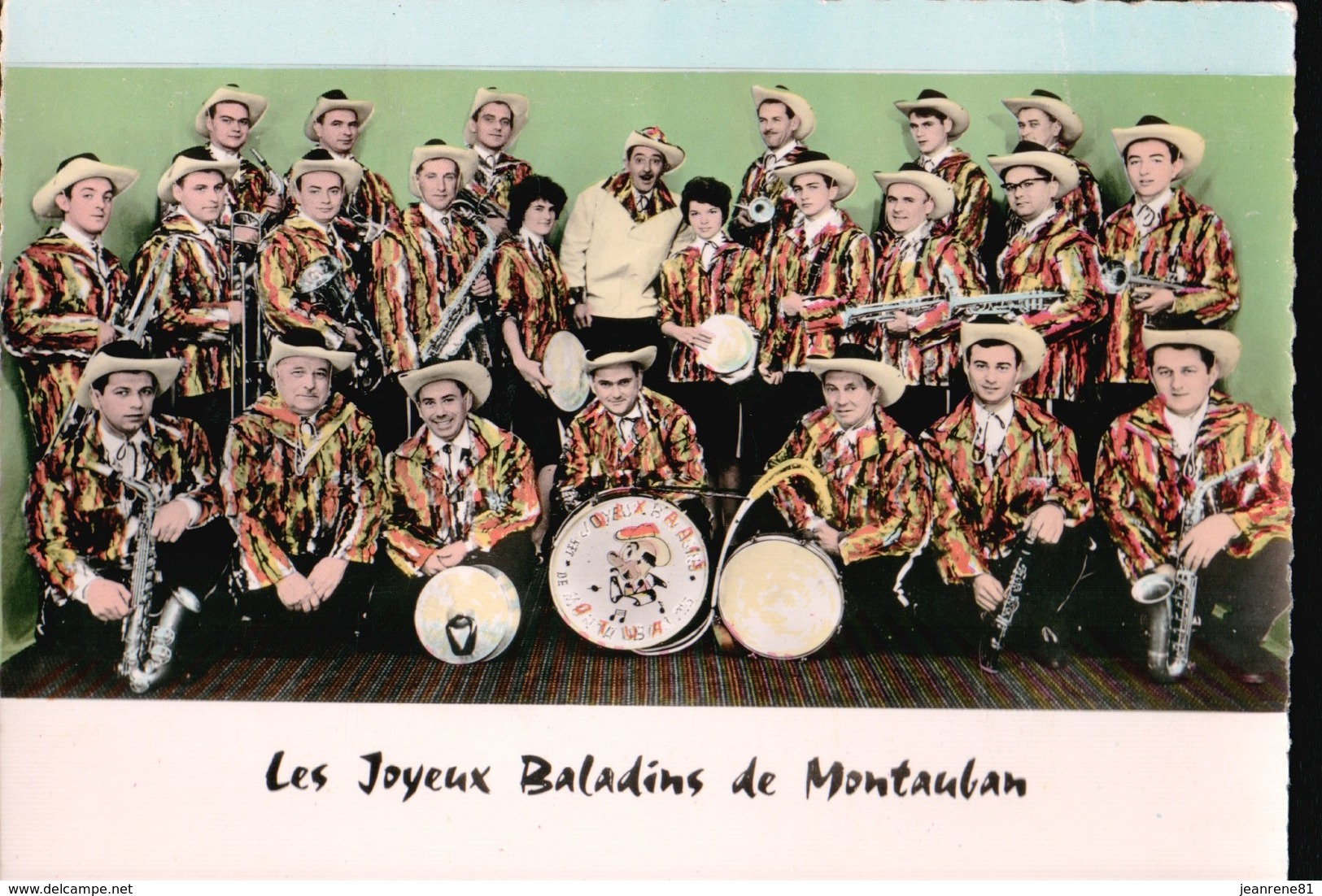 CPSM156.....MONTAUBAN...LES JOYEUX BALADINS...ORCHESTRE - Montauban